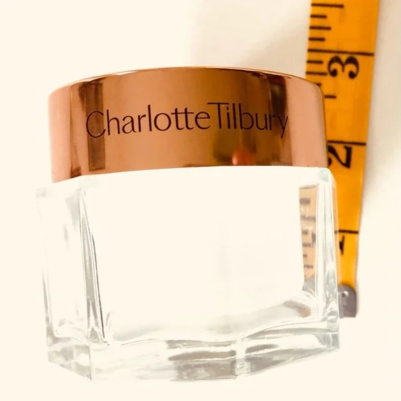 EMPTY Charlotte Tilbury Magic Cream 1.6 ounce Refillable EMPTY glass jar & box. - Picture 4 of 14